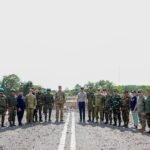 ក្រុមអនុព័ន្ធយោធាបរទេស (MACPP) ប្រចាំព្រះរាជាណាចក្រកម្ពុជា ចុះសង្កេតការណ៍ និងផ្ទៀងផ្ទាត់អំពីស្ថានភាពនៅស្ពានស្ទឹងមេទឹក ខេត្តពោធិ៍សាត់