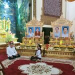 ពិធីបុណ្យកាន់បិណ្ឌនិងភ្ជុំបិណ្ឌនៅវត្តបទុមវតីវេនទី៨ សូត្រមន្តនៅ រសៀលថ្ងៃទី 7 ដែលជាវេនកាន់បិណ្ឌ របស់អតីតអ្នកឧកញ៉ាមហាភក្តីហ៊ុននាង